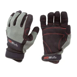 Gul Summer Full Finger Junior Sailing Glove - Black/Charcoal