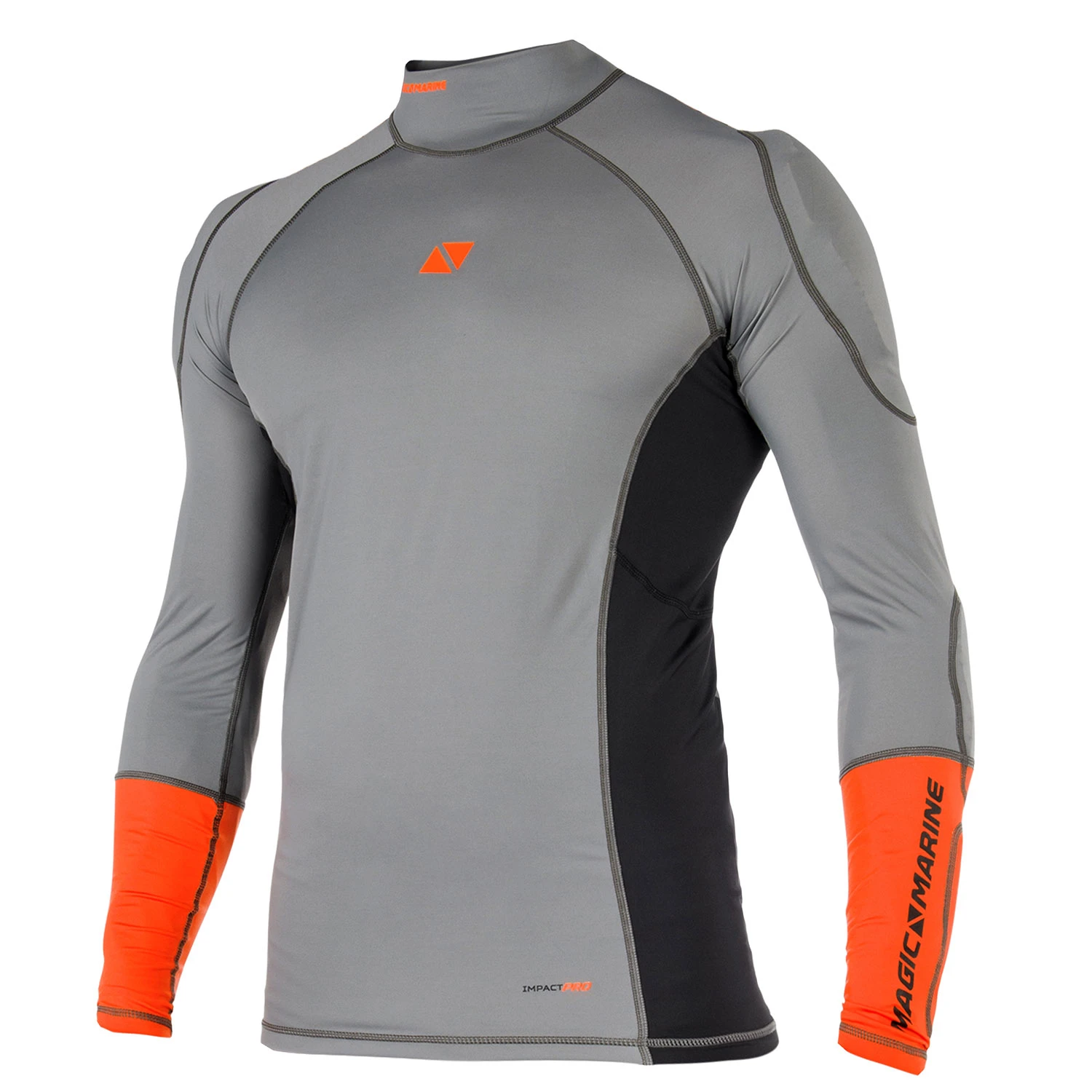 Magic Marine Impact Pro Long Sleeve Top - Grey 1 Magic Marine Impact Pro Long Sleeve Top - Grey
