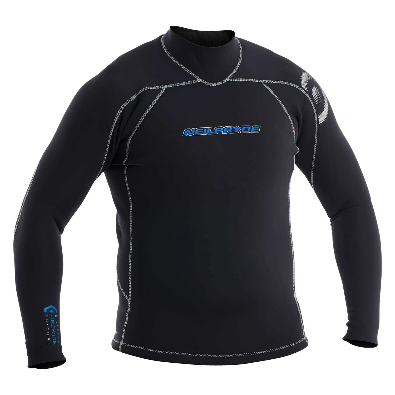 Neil Pryde Youth ELITE 3mm Firewire Wetsuit Top - Black 1 Neil Pryde Youth ELITE 3mm Firewire Wetsuit Top - Black