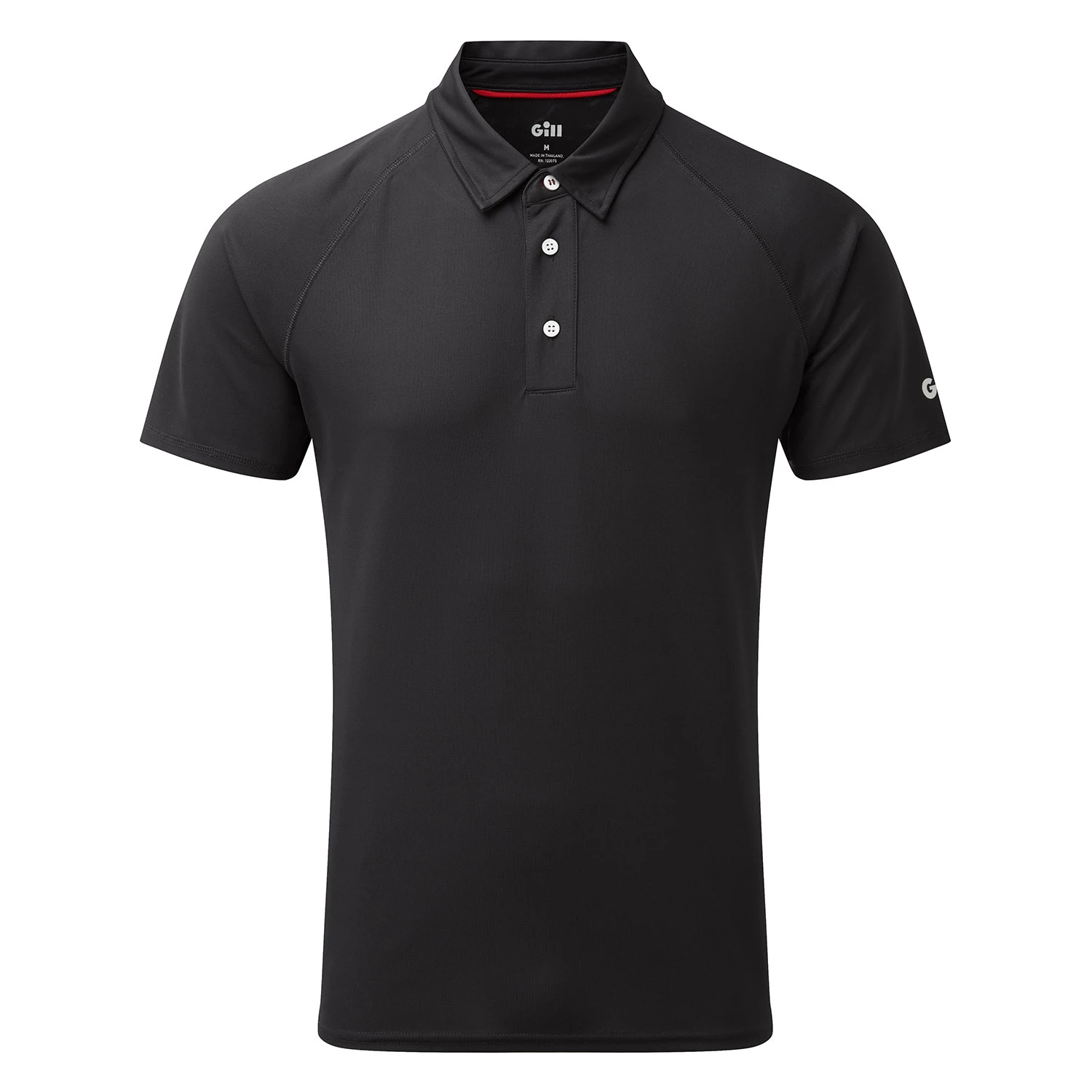 Gill Mens UV Tec Polo - Charcoal 1 Gill Mens UV Tec Polo - Charcoal