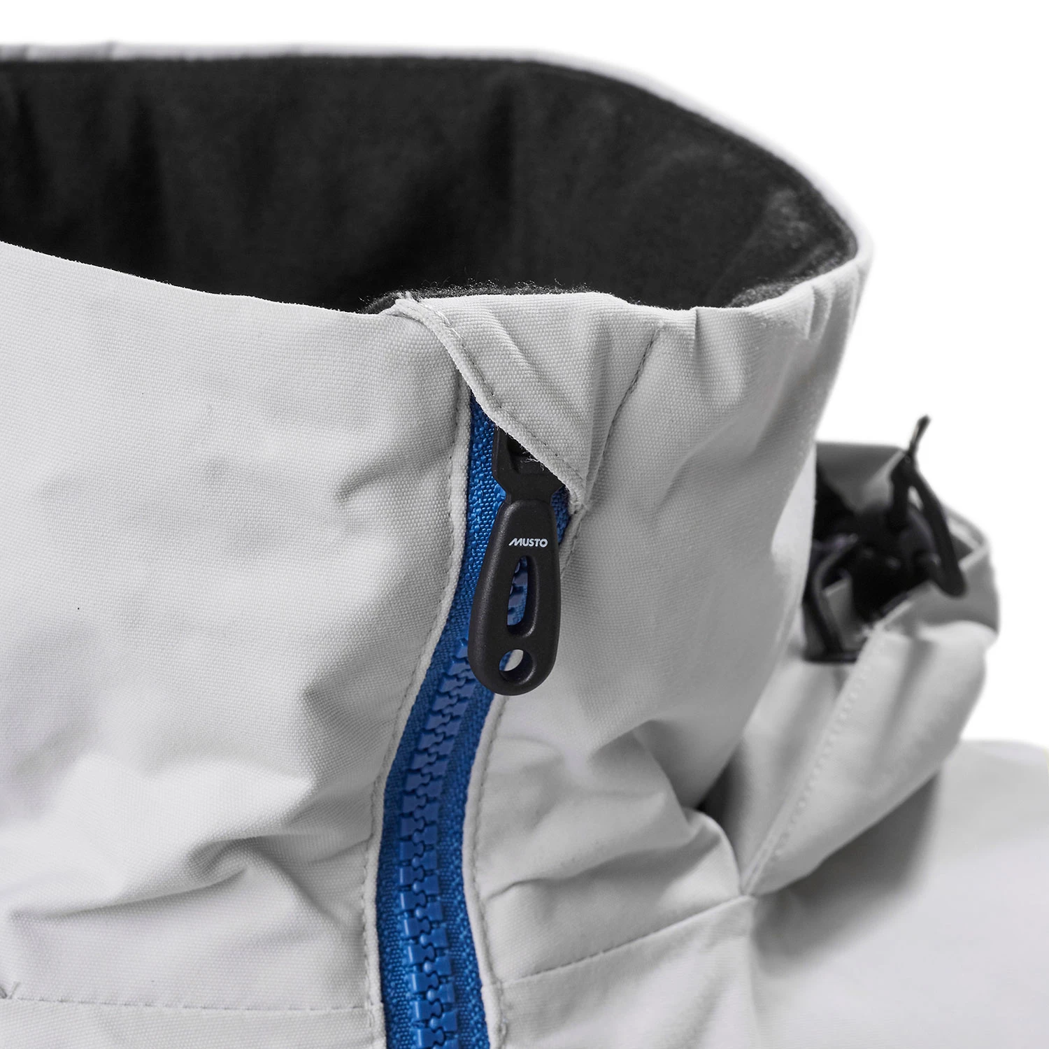 Musto Skiff Primaloft BR1 Jacket - Platinum/Brilliant Blue 3 Musto Skiff Primaloft BR1 Jacket - Platinum/Brilliant Blue - Image 3