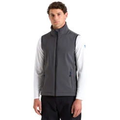 North Sails Softshell Gilet - Dark Grey -Sailing Clothing Store 2020 North Sails Gilet 27M002 0024 msfront1