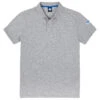 North Sails UPV 40+ Piquet Polo - Grey Melange