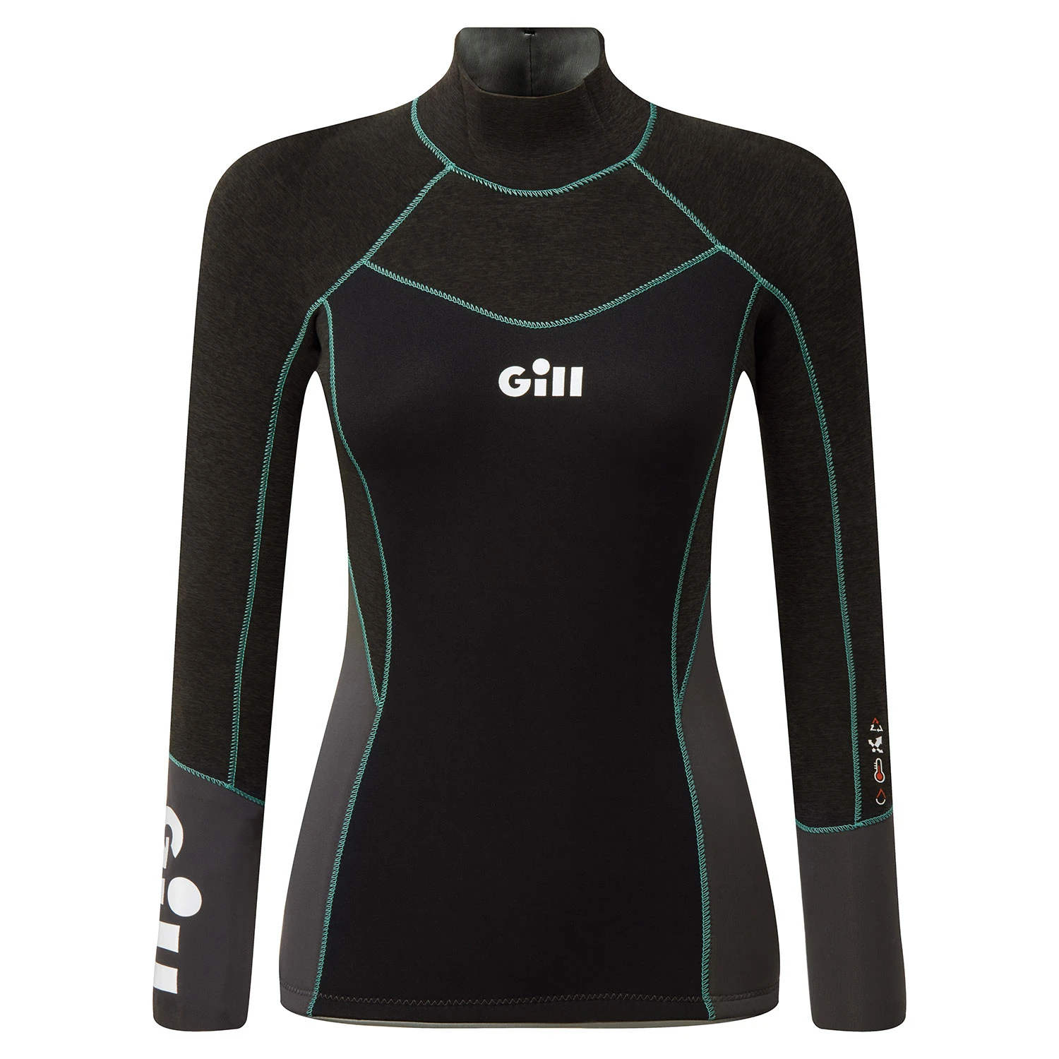 Gill Womens Zentherm Dinghy Wetsuit Kit - Black 4 Gill Womens Zentherm Dinghy Wetsuit Kit - Black - Image 4