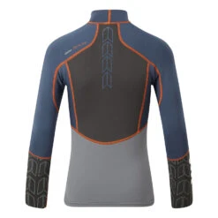 Gill Junior Zenlite Dinghy Sailing Wetsuit Top - Ocean -Sailing Clothing Store 2020 Gill 5003J OCEAN STEEL GREY 3