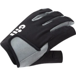Gill Deckhand Long Finger Sailing Gloves - Black
