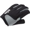 Gill Junior Deckhand Short Finger Sailing Gloves - Black