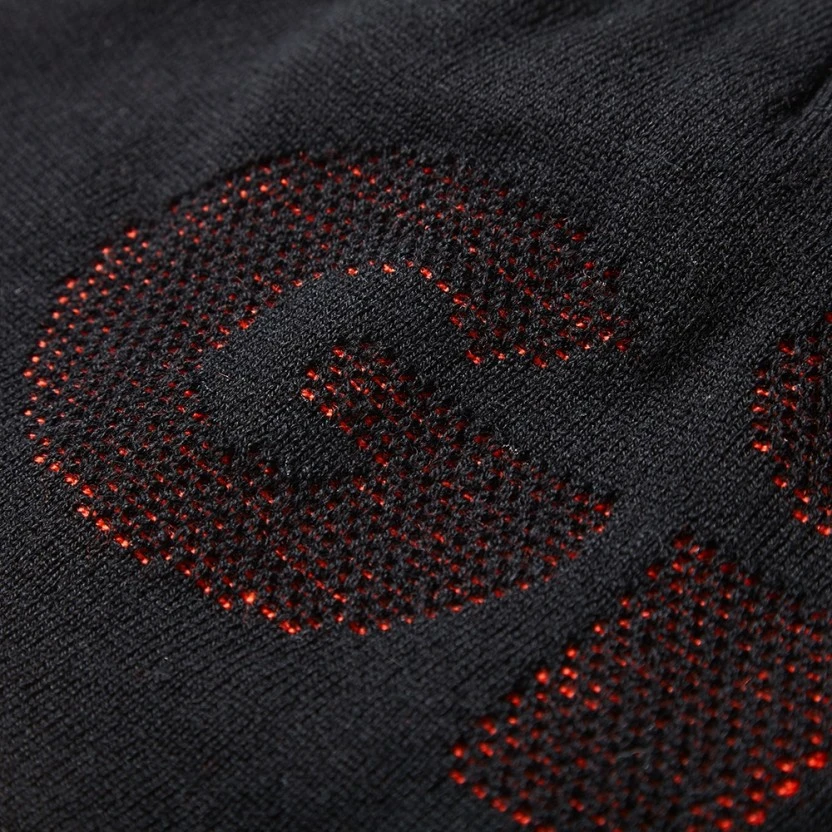 Gill Reversible Knit Beanie - Black/Orange 3 Gill Reversible Knit Beanie - Black/Orange - Image 3