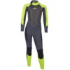 Sola Junior Storm 3/2mm Fullsuit Wetsuit - Graphite Green