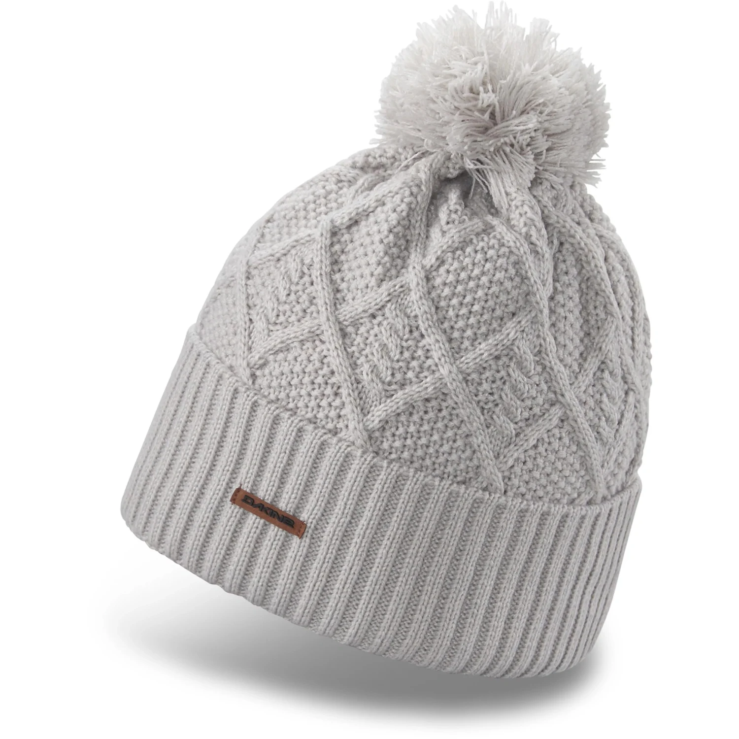 Dakine Womens Mia Pom Beanie - Silver Grey 1 Dakine Womens Mia Pom Beanie - Silver Grey