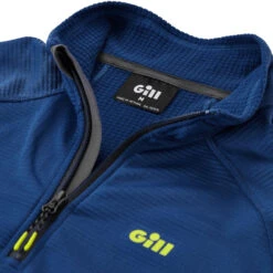 Gill OS Thermal Zip Neck Neck Top - Atlantic Blue -Sailing Clothing Store 2022 Gill OS Thermal Half Zip Top 1081 BLU42 3