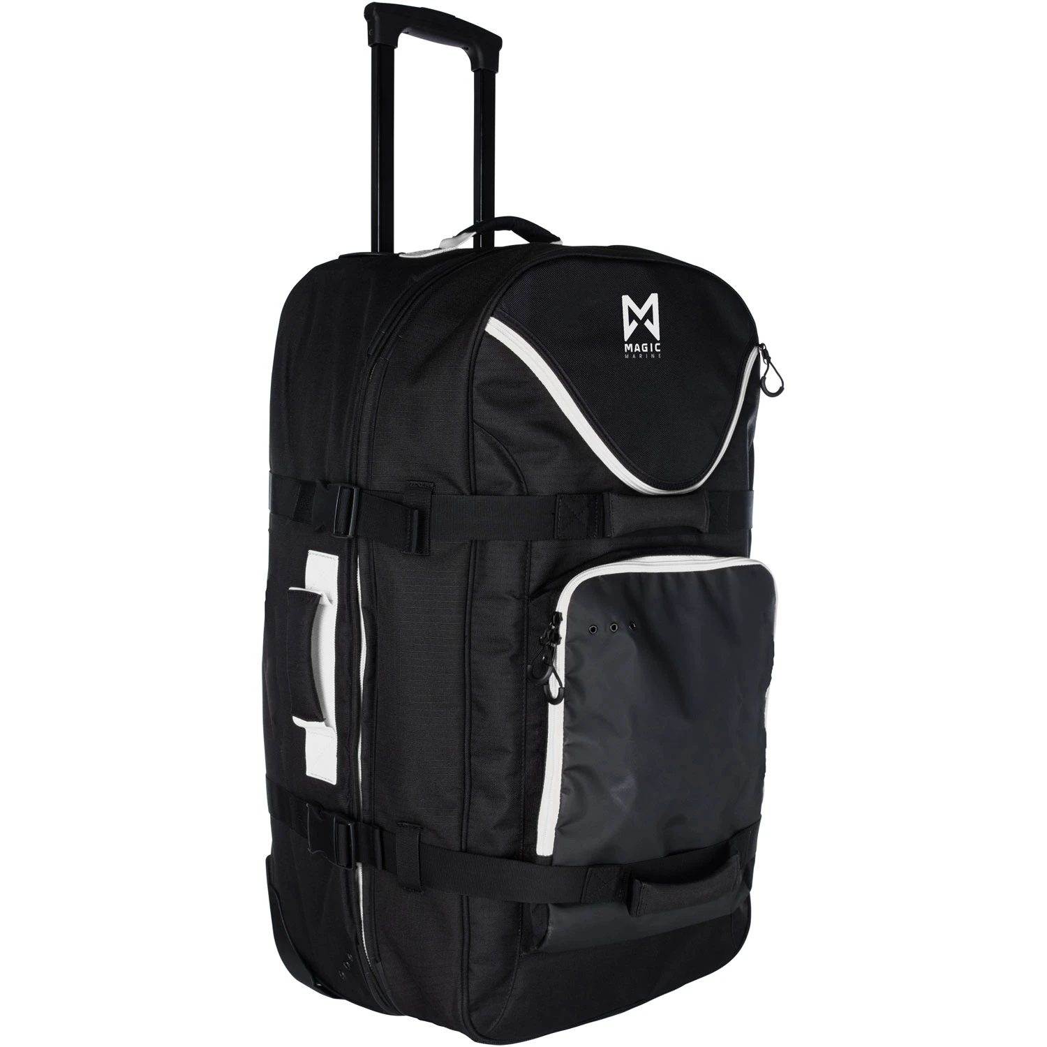 Magic Marine 90L Travel Bag Pro With Wheels - Black 1 Magic Marine 90L Travel Bag Pro With Wheels - Black