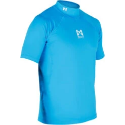Magic Marine Cube Short Sleeve Rash Guard - Blue -Sailing Clothing Store 2022 Magic Marine Cube Short Sleeve Rash Guard Blue MM081010 400 03