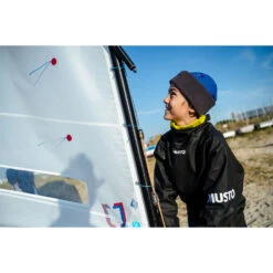 Musto Championship Aqua Beanie 2.0 - Sodalite Blue -Sailing Clothing Store 2022 Musto Championship Aqua Beanie 2.0 YOUTH DINGHY LOCATION PHOTOSHOOT 86052 044 1