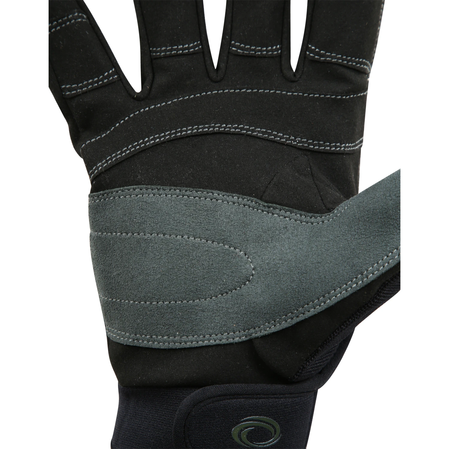 Typhoon Junior Colwyn Full Finger Sailing Gloves - Black 3 Typhoon Junior Colwyn Full Finger Sailing Gloves - Black - Image 3