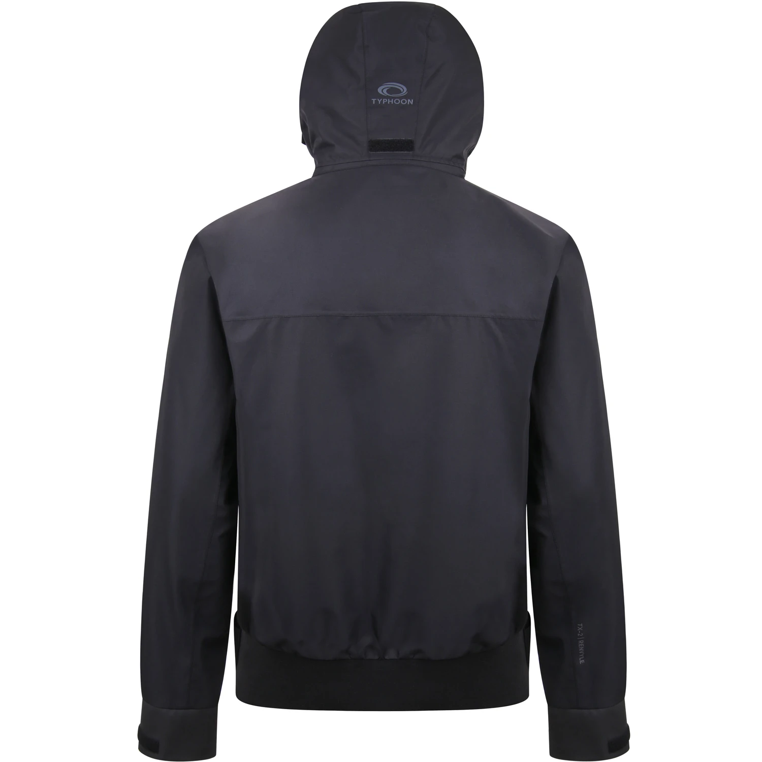 Typhoon Renvyle Hooded Smock / Spray Top - Black 2 Typhoon Renvyle Hooded Smock / Spray Top - Black - Image 2