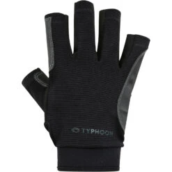 Typhoon Junior Raceline 2.0 Full Finger Sailing Gloves - Black -Sailing Clothing Store 2022 Typhoon Towyn Half Finger Sailing Gloves 310251 1 1