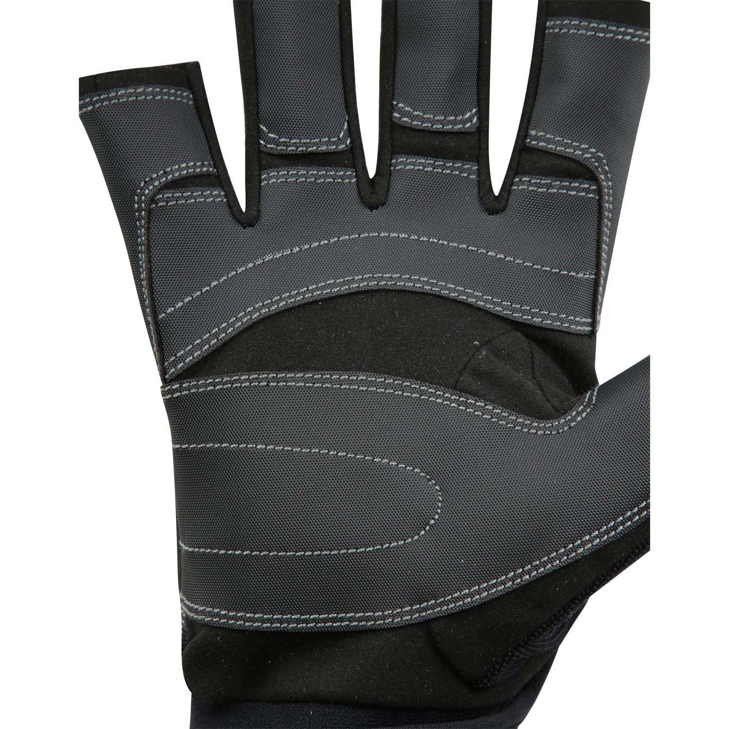 Typhoon Junior Raceline 2.0 Half Finger Sailing Gloves - Black 2 Typhoon Junior Raceline 2.0 Half Finger Sailing Gloves - Black - Image 2