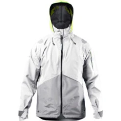 Zhik CST500 Coastal / Keelboat Sailing Jacket - Platinum -Sailing Clothing Store 2022 Zhik CST500 Coastal Sailing Jacket JKT 0500 M PLT Front