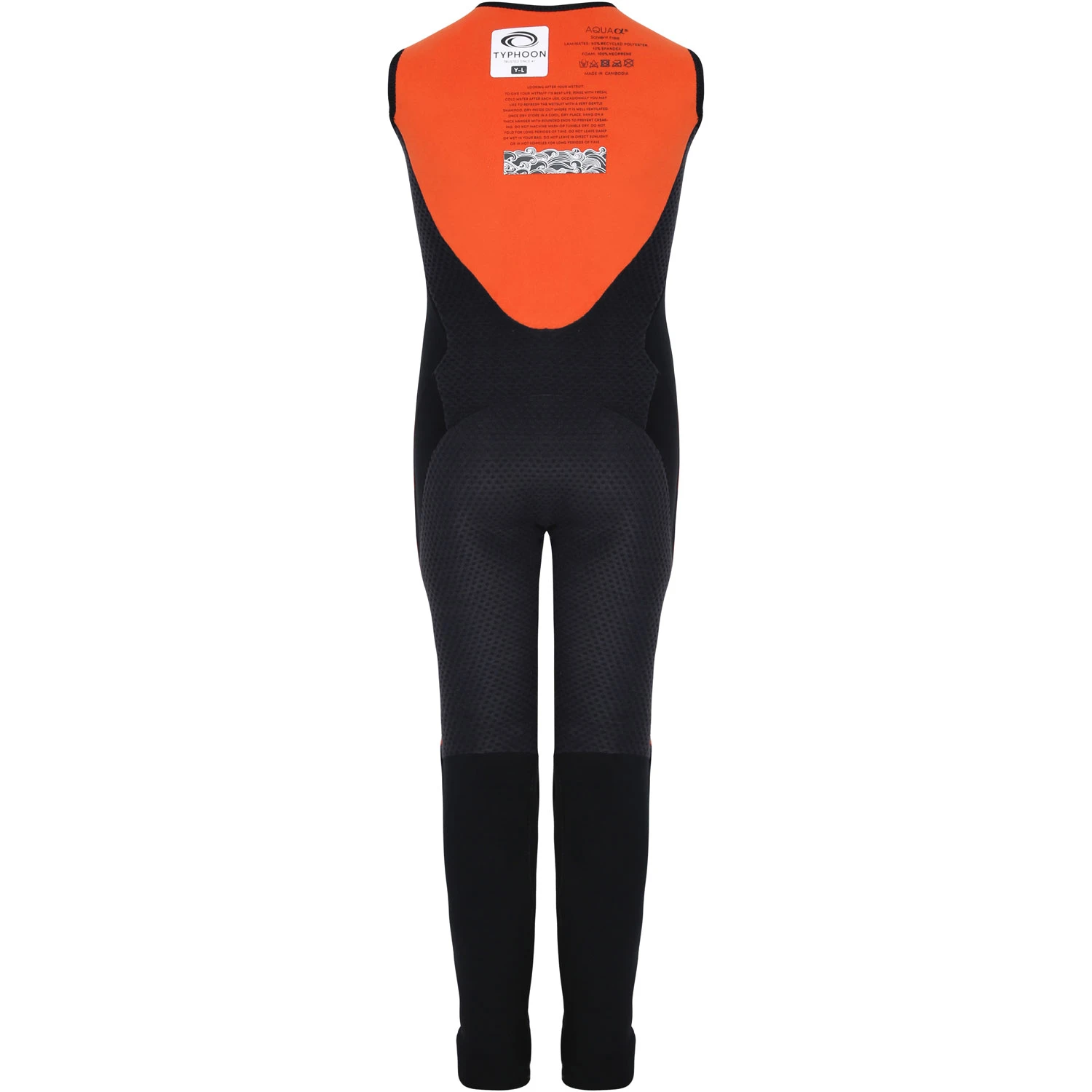Typhoon Junior Caliso3 Long John Wetsuit - Black 4 Typhoon Junior Caliso3 Long John Wetsuit - Black - Image 4