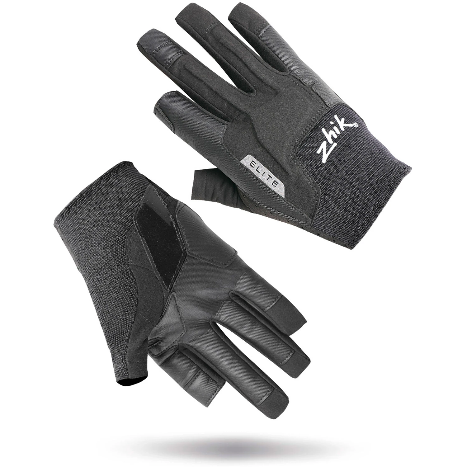 Zhik ELITE Full Finger Sailing Gloves - Anthracite 1 Zhik ELITE Full Finger Sailing Gloves - Anthracite