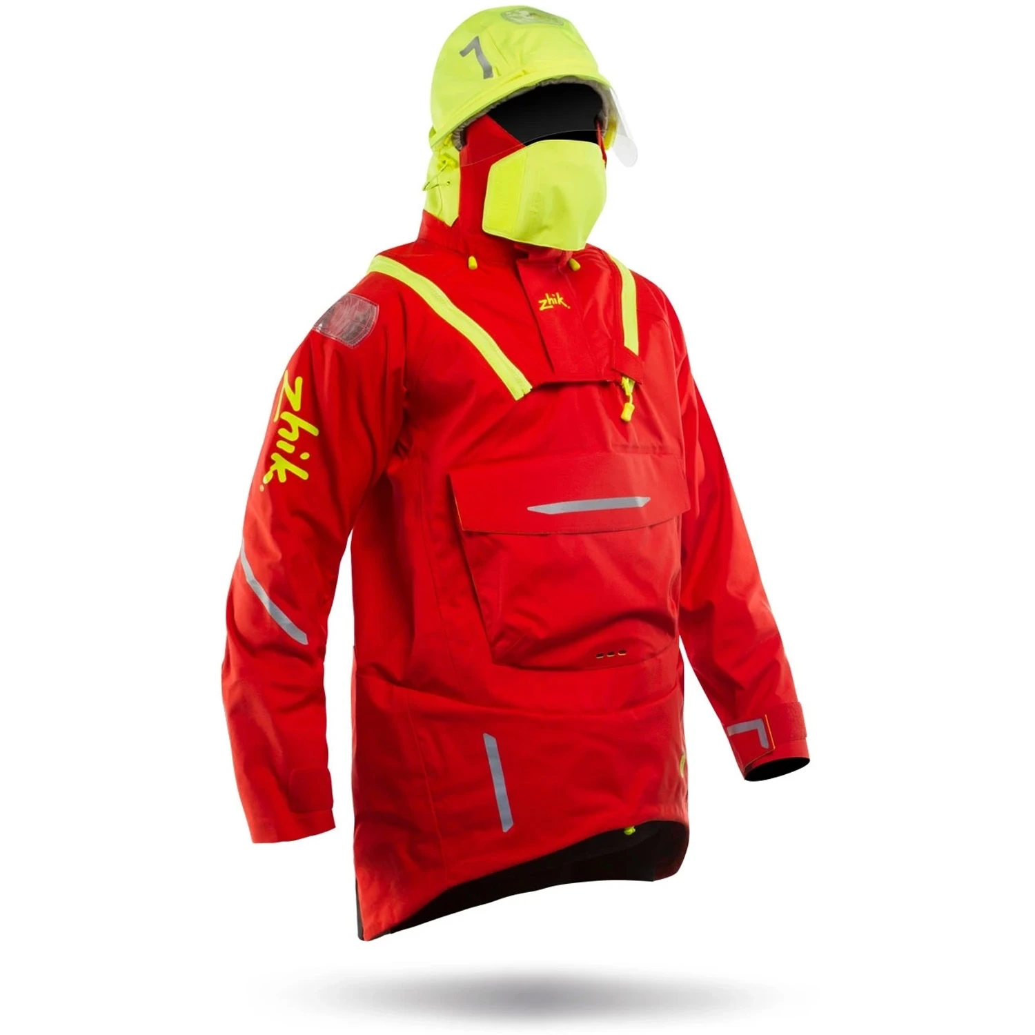 Zhik OFS900 Offshore Sailing Smock - Flame Red 2 Zhik OFS900 Offshore Sailing Smock - Flame Red - Image 2