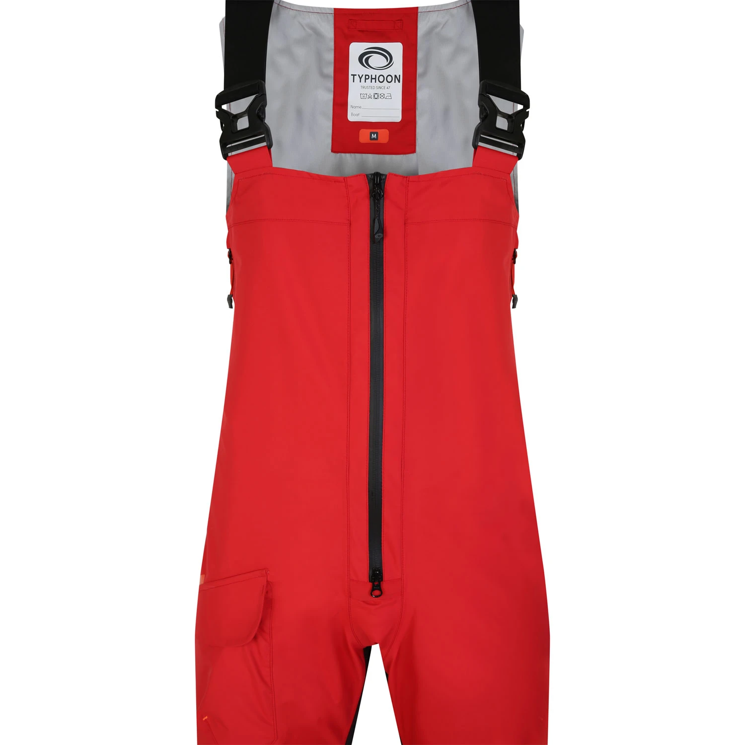 Typhoon TX-3+ Offshore Sailing Trousers - Red 4 Typhoon TX-3+ Offshore Sailing Trousers - Red - Image 4