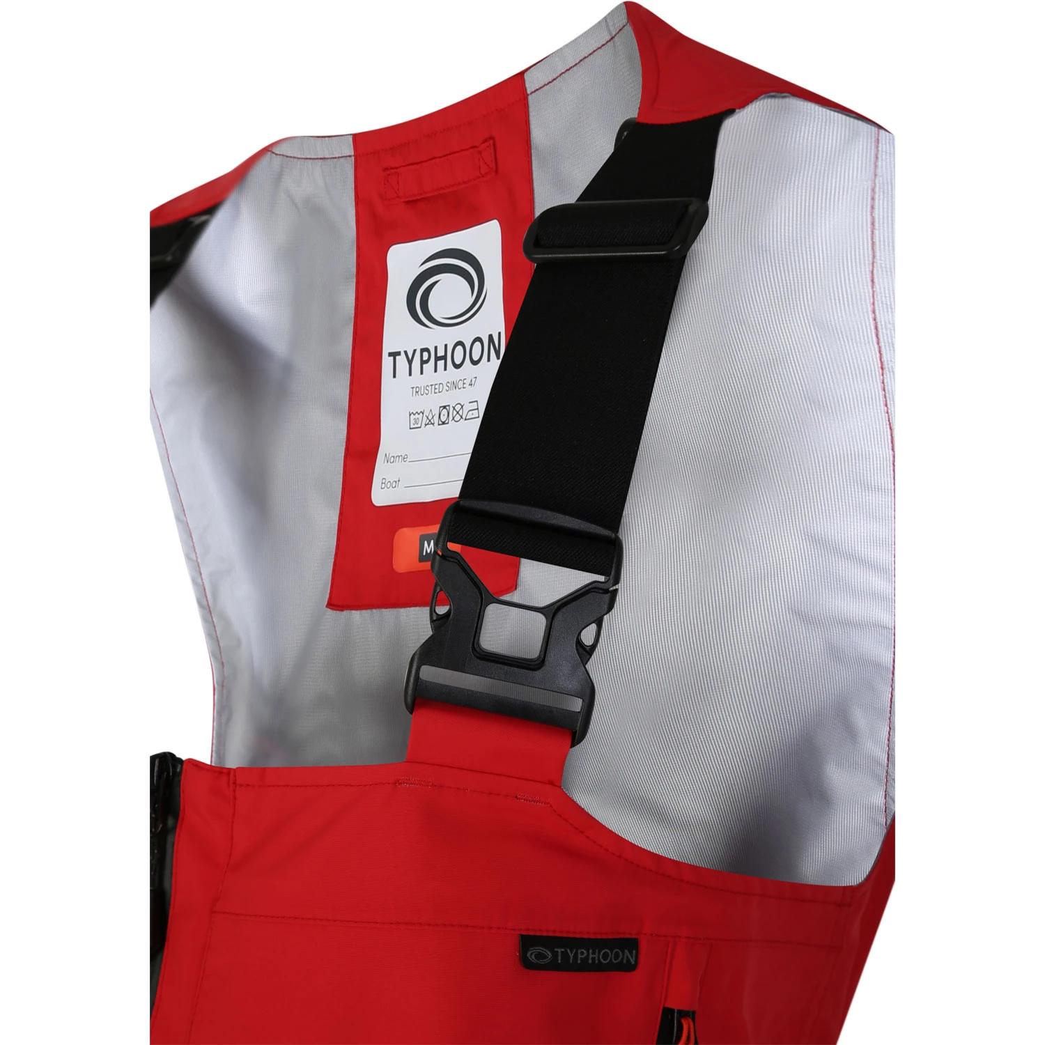 Typhoon TX-3+ Offshore Sailing Trousers - Red 5 Typhoon TX-3+ Offshore Sailing Trousers - Red - Image 5