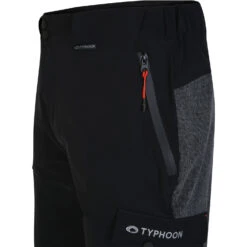 Typhoon TX-1 Deck / Powerboat Trousers - Black -Sailing Clothing Store 2024 Typhoon 430640 TX 1 Deck Shorts Black 4 detail
