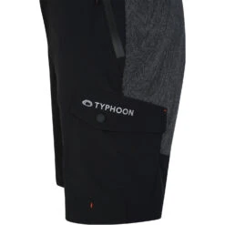 Typhoon TX-1 Deck / Powerboat Trousers - Black -Sailing Clothing Store 2024 Typhoon 430640 TX 1 Deck Shorts Black 5 detail