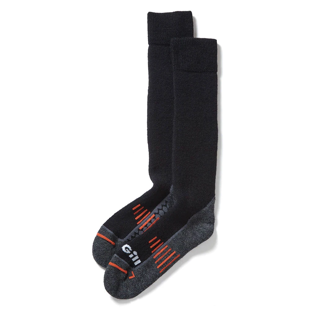 Gill Boot Socks Sailing Socks (1 Pair) - Black 1 Gill Boot Socks Sailing Socks (1 Pair) - Black
