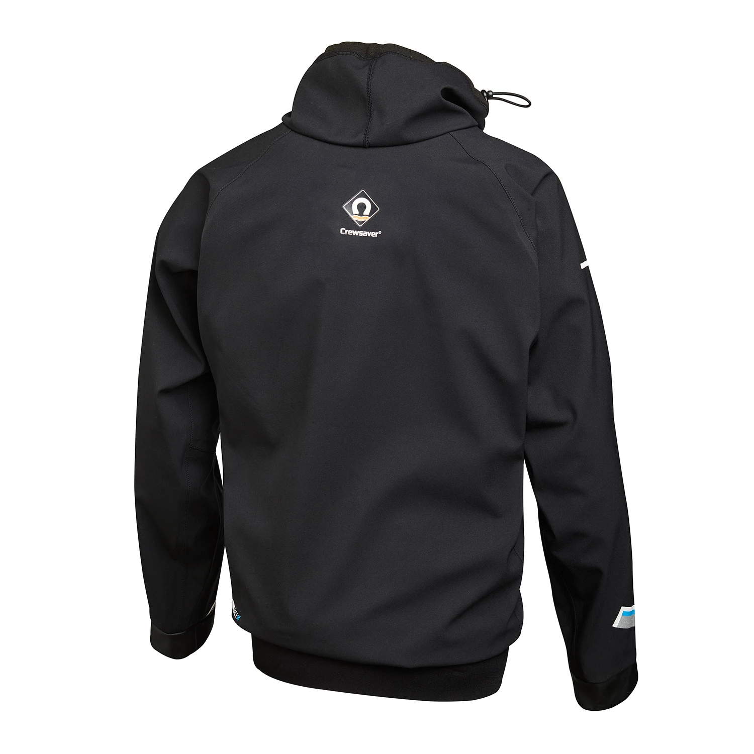 Crewsaver Junior Race Top Thermal Spray Top - Black 2 Crewsaver Junior Race Top Thermal Spray Top - Black - Image 2