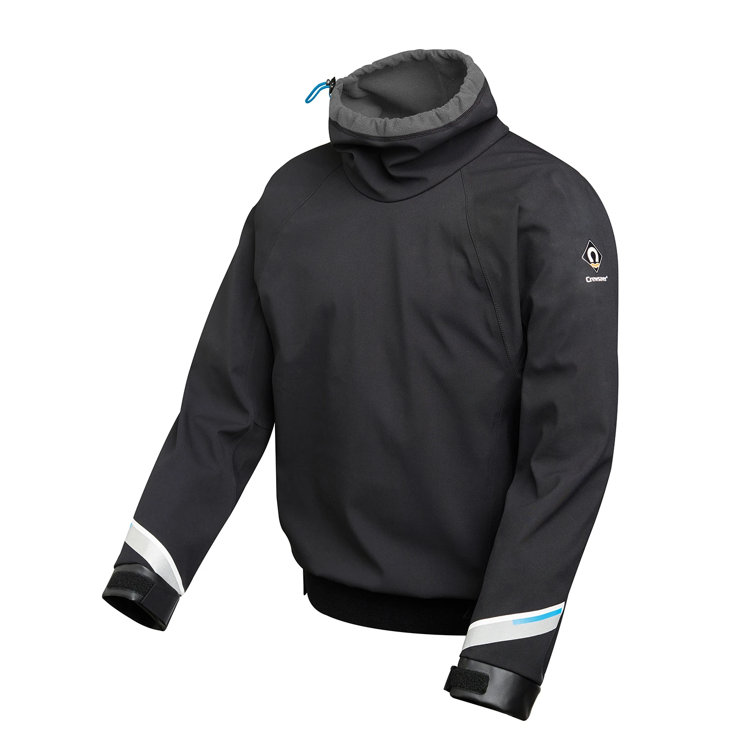 Crewsaver Junior Race Top Thermal Spray Top - Black 1 Crewsaver Junior Race Top Thermal Spray Top - Black