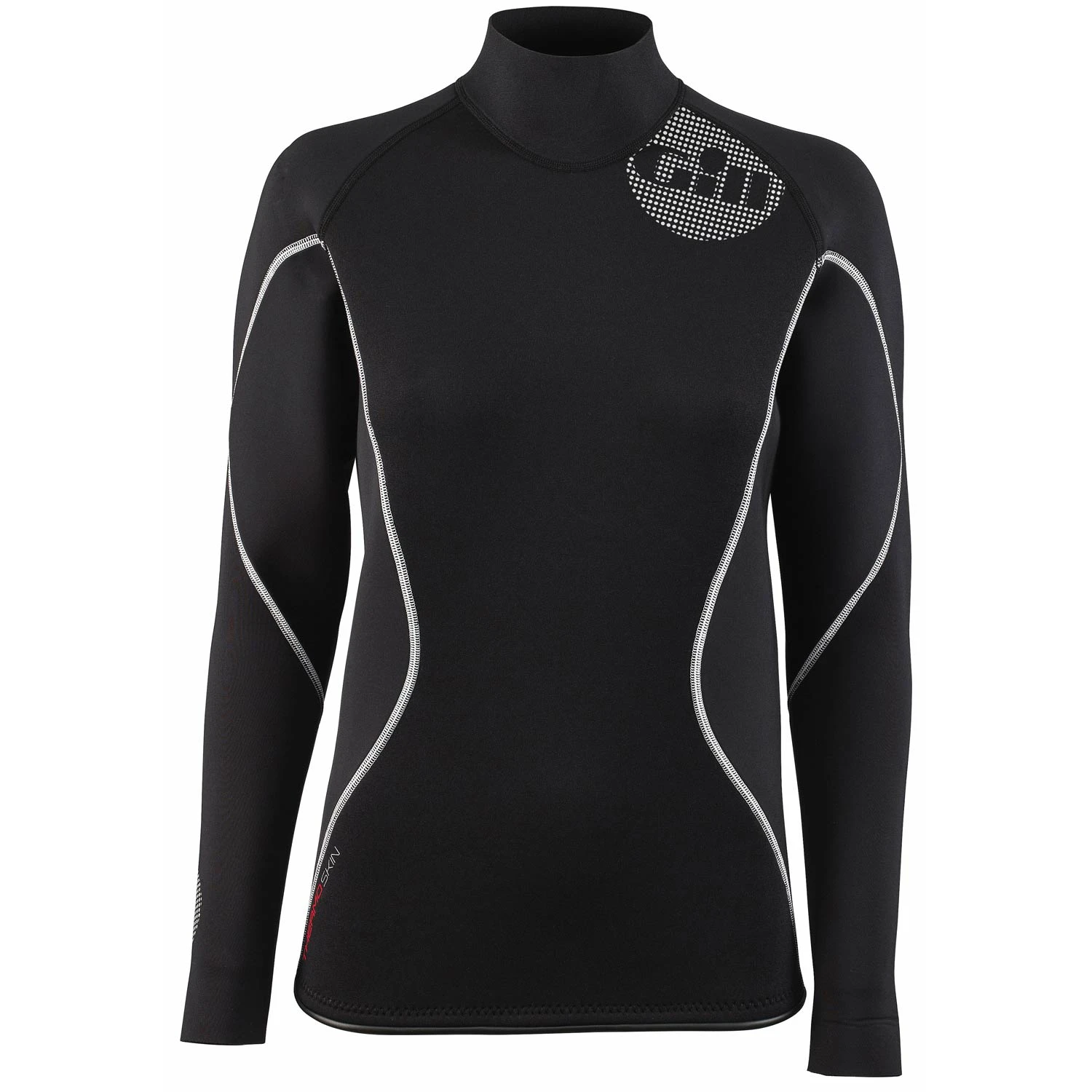 Gill Womens Thermoskin Wetsuit Top - Black 1 Gill Womens Thermoskin Wetsuit Top - Black