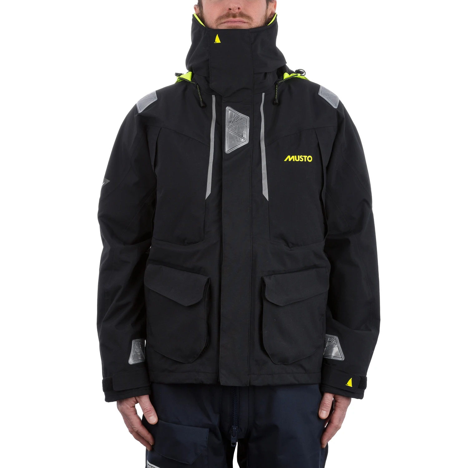 Musto BR2 Offshore Jacket - Black/Black 5 Musto BR2 Offshore Jacket - Black/Black - Image 5