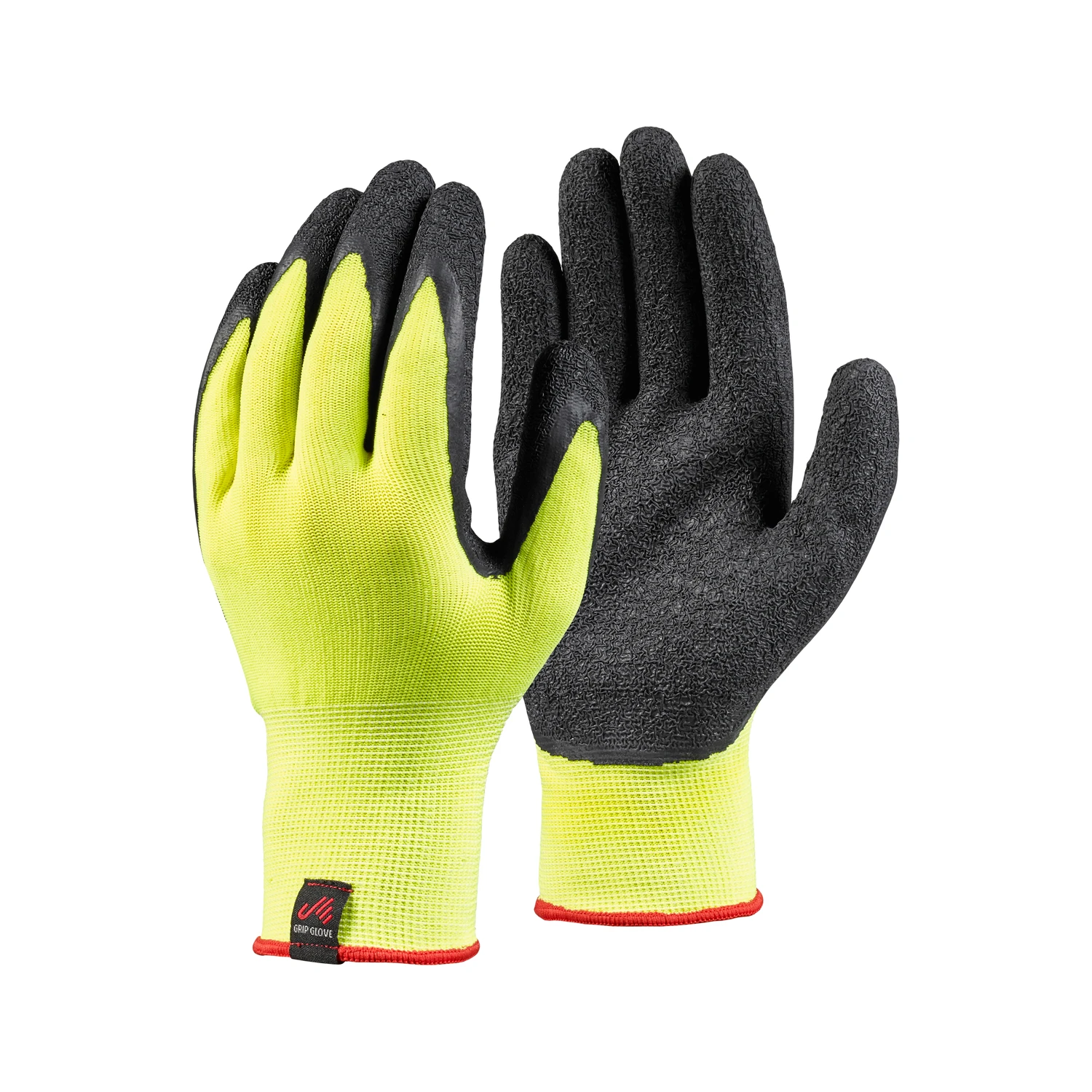 Musto Dipped Grip Glove (Pack Of 3) - Sulphur Spring/Black 1 Musto Dipped Grip Glove (Pack Of 3) - Sulphur Spring/Black