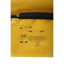 Typhoon Seaton Heavy Duty Roll Top Dry Bag - 60L - Yellow -Sailing Clothing Store typhoon Seaton Drybag Detail 4 1